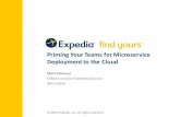 Priming Your Teams For Microservice Deployment to the Cloud