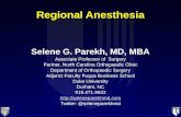 Lecture 4 and 5 parekh regional anesthesia