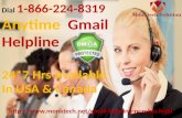 Unpaid Gmail HelpLine Dial 1-866-224-8319 anytime