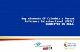 Key elements of colombia’s forest reference emission level