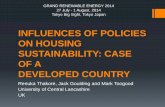 INFLUENCES OF POLICIES ON HOUSING SUSTAINABILITY: CASE OF ADEVELOPED COUNTRY