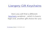 Liangery Luxury Business Zinc Alloy Metal Keychain Key Ring Classic Gift For Man Woman