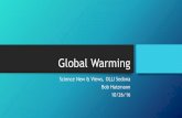 Global warming: What we know now