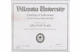 Villanova certificates