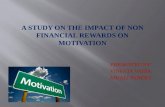 Impact of non financial rewards on motivation