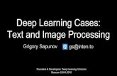Deep Learning Cases: Text and Image Processing