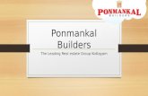 Flats at kottayam | Ponmankal builders