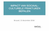 Impact van sociaal-culturele praktijken bepalen - Marc Jans
