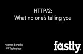 HTTP/2: What no one is telling you