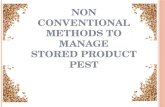non conventional methods to manage stored product pest