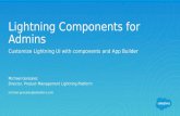 Lightning Components for Admins by Farhan Carter, LeeAnne Templeman, & Michael Gonzalez