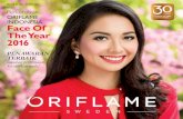 Katalog oriflame mei 2016 Face Of the Year 2016 Indonesia
