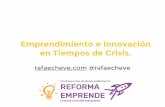 Emprendimiento e Innovación en Tiempo de Crisis