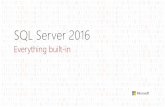 SQL Server 2016 Everything built-in FULL deck