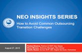 Successful Outsourcing Transitions Webinar Presentation