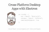 Cross-Platform Desktop Apps with Electron (Condensed Version)