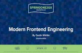 Modern Frontend Engineering