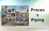 what is process piping