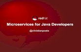 MicroServices for Java Developers