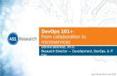 DevOps 101+: From collaboration to microservices