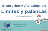 [es] Enterprise Agile adoption - Límites y palancas