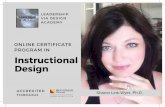 Online Certificate in Instructional Design