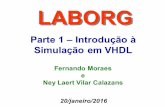 Parte 1 – Introdução à Simulação em VHDL