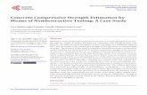 Concrete Compressive Strength Estimation by Means of ...