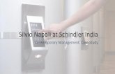 Silvio Napoli at Schindler India-HBS Case Study