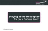Staying in the Helicopter - the key to profitable growth Masterclass