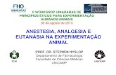 Anestesia, Analgesia e Eutanásia na Experimentação Animal
