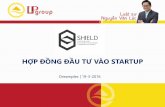 SHIELD Hop Dong Dau Tu Cho Startup - 19/3/2016