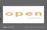 Open 2016 program book