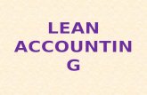 lean accounting , abc accounting , cvp analysis