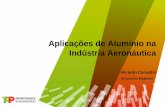 Aplicações de alumínio na indústria da aeronáutica