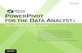 PowerPivot for the Data Analyst: Microsoft® Excel 2010