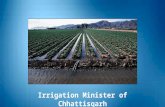 Irrigation minister of chhattisgarh