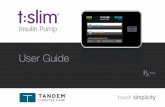 t:slim Insulin Pump User Guide