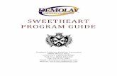 SWEETHEART PROGRAM GUIDE - NorCal DeMolay
