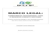 Marco Legal: Competência Profissional para o Desenvolvimento ...
