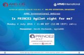 Is PRINCE2 Agile right for me?