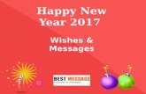 Happy New Year 2017 Wishes | Best New Year Wishes Quotes
