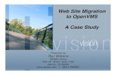 Migrating a Web Site to OpenVMS