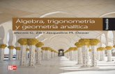 Algebra, trigonometria y geometria analititica