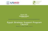 IFPRI Egypt Strategy Support Program Inauguration, Clemens Breisinger
