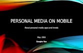 Personal media on mobile