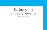 Business and Entrepreneurship