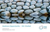 Business opportunity 50+market