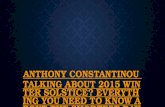 Anthony constantinou talking about 2015 winter solstice