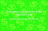 Protecting your business from internal fraud